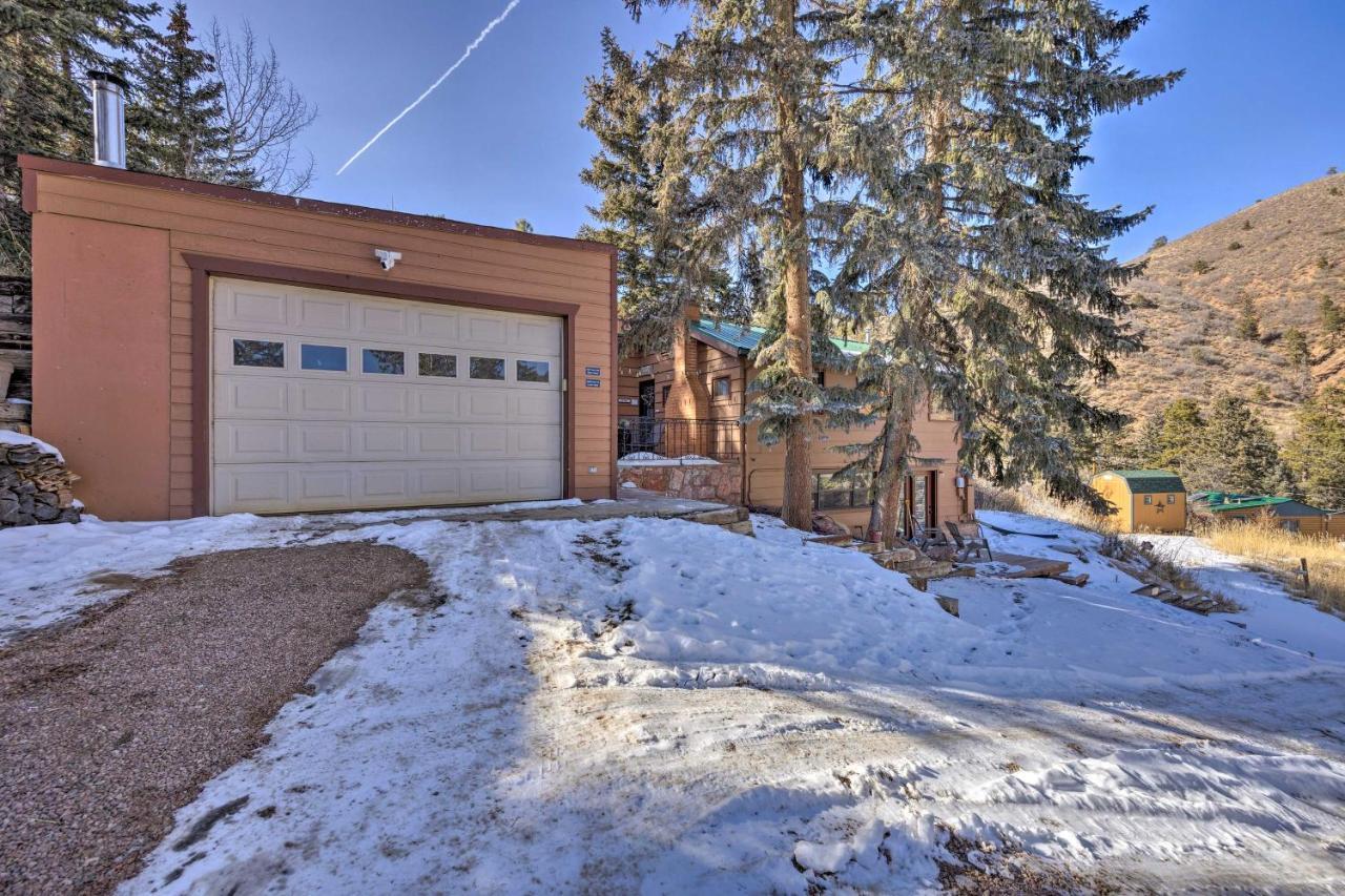 Cozy CO Rocky Mountain Retreat Near Pikes Peak! Villa Green Mountain Falls Bagian luar foto
