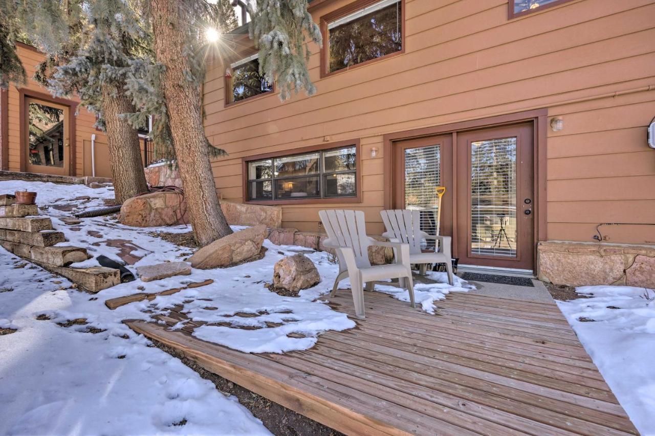 Cozy CO Rocky Mountain Retreat Near Pikes Peak! Villa Green Mountain Falls Bagian luar foto